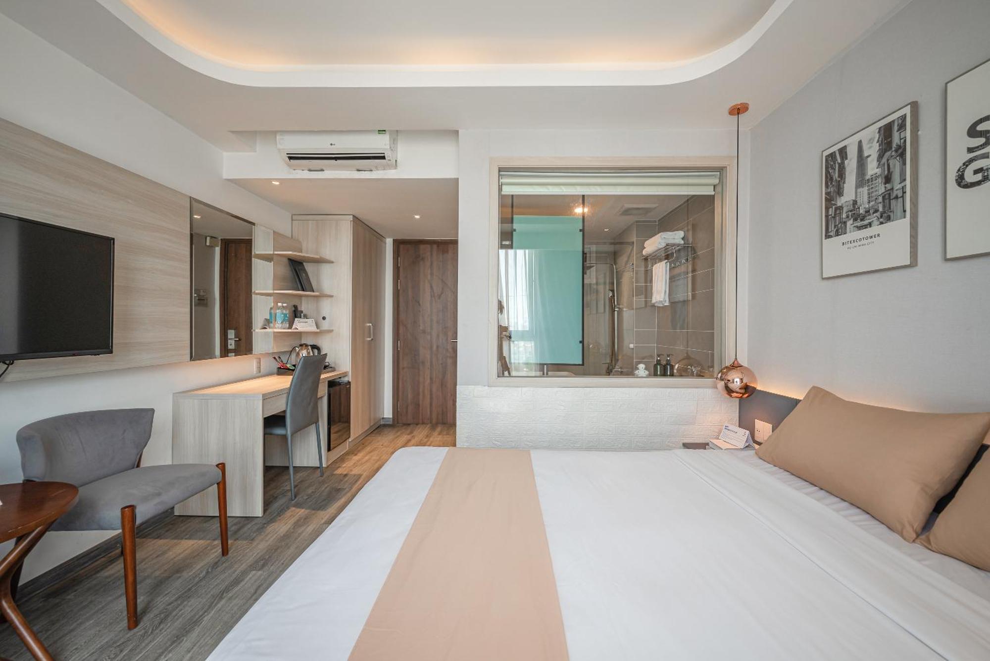 הו צ'י מין סיטי Cozrum Homes - Sonata Residence מראה חיצוני תמונה